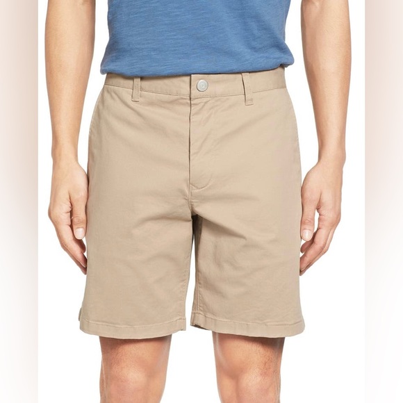 Bonobos Stretch Washed Chino 7-inch Shorts - True Khaki - Picture 1 of 3